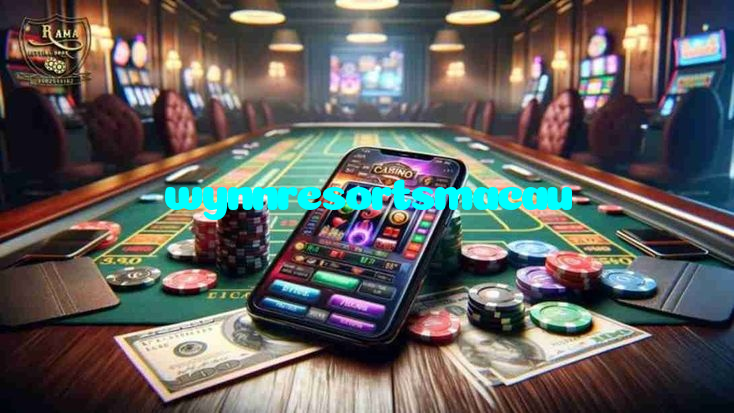 wynnresortsmacau casino presented on mobile device in Pakistan with slots and live games